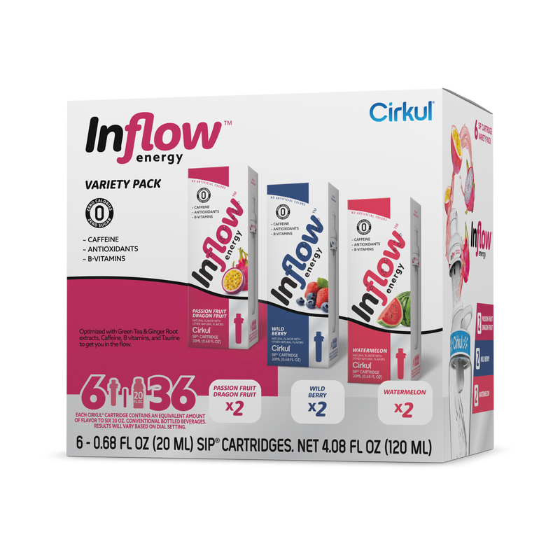 Inflow Energy® 6-Pack Variety Pack 0SA68T