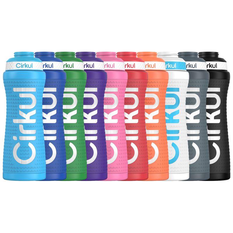 22oz. Grip Stainless Steel Bottle & Sport Lid AZ6SBK