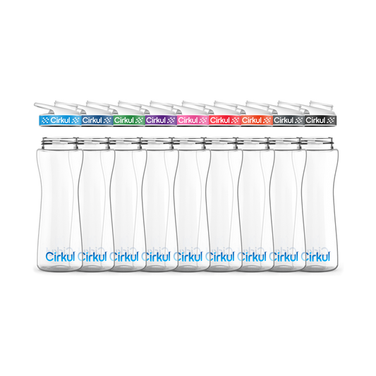 22oz. Plastic Bottle & Comfort Grip Lid K1WMKD