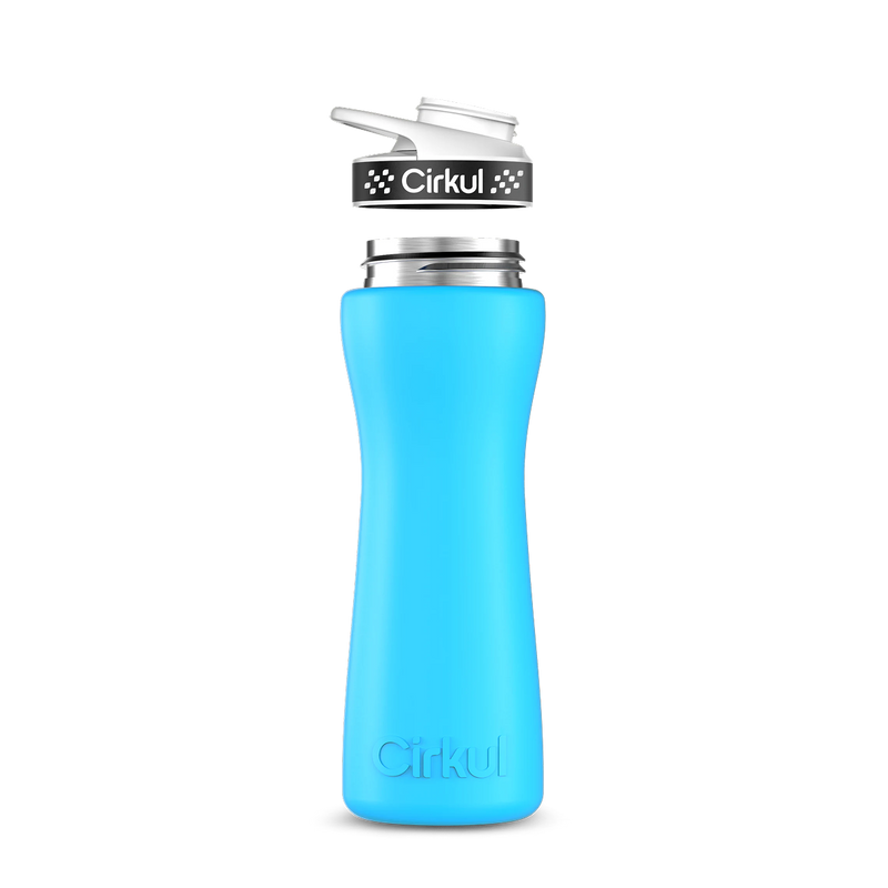 22oz. Stainless Steel Bottle & Comfort Grip Lid Y91ZM8