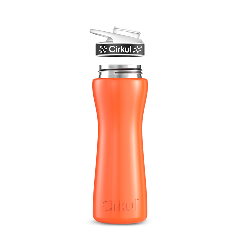 22oz. Stainless Steel Bottle & Comfort Grip Lid Y91ZM8