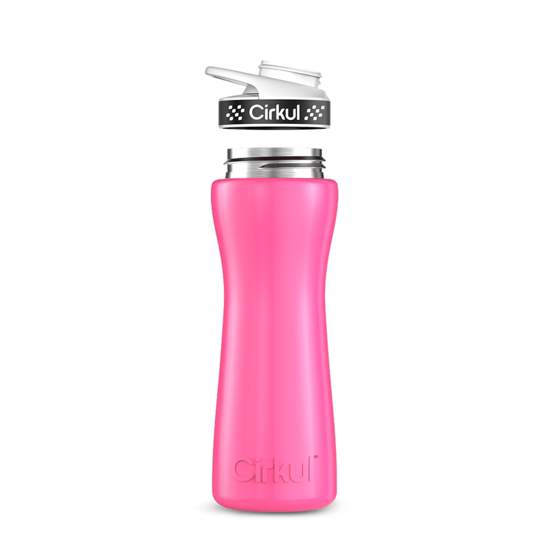 22oz. Stainless Steel Bottle & Comfort Grip Lid Y91ZM8