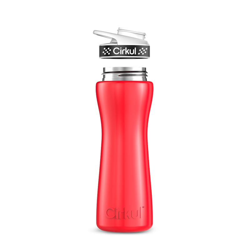 22oz. Stainless Steel Bottle & Comfort Grip Lid Y91ZM8