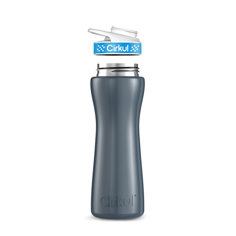 22oz. Stainless Steel Bottle & Comfort Grip Lid Y91ZM8