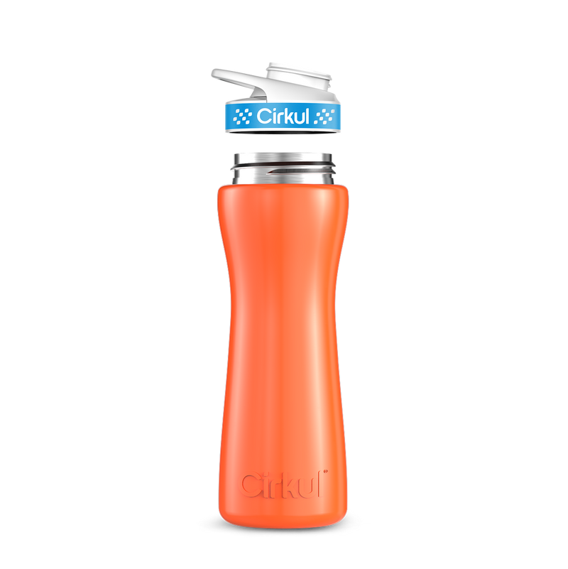 22oz. Stainless Steel Bottle & Comfort Grip Lid Y91ZM8