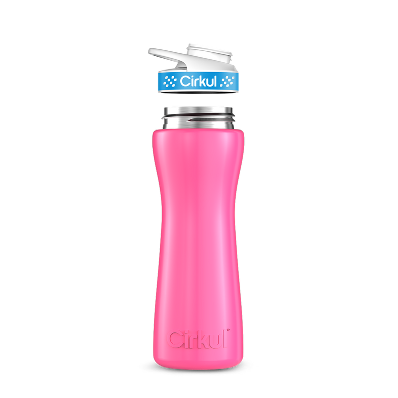 22oz. Stainless Steel Bottle & Comfort Grip Lid Y91ZM8