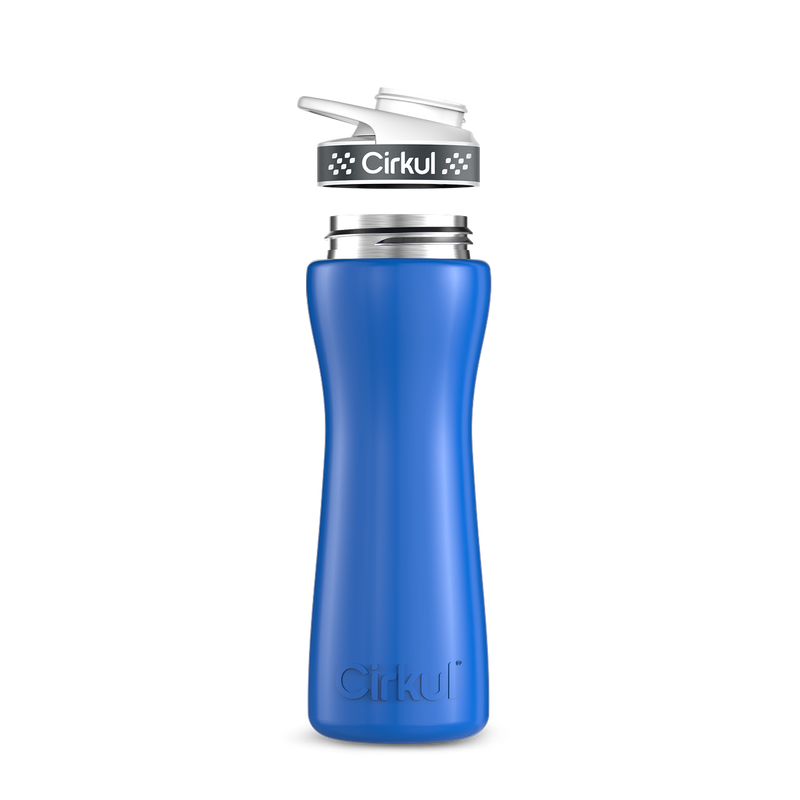 22oz. Stainless Steel Bottle & Comfort Grip Lid Y91ZM8