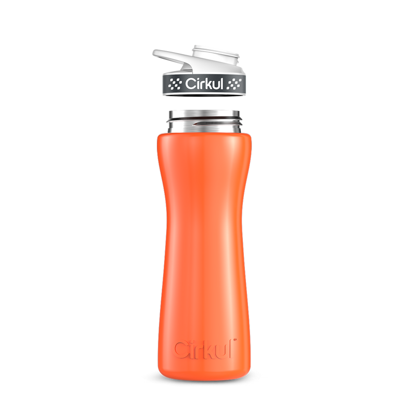 22oz. Stainless Steel Bottle & Comfort Grip Lid Y91ZM8