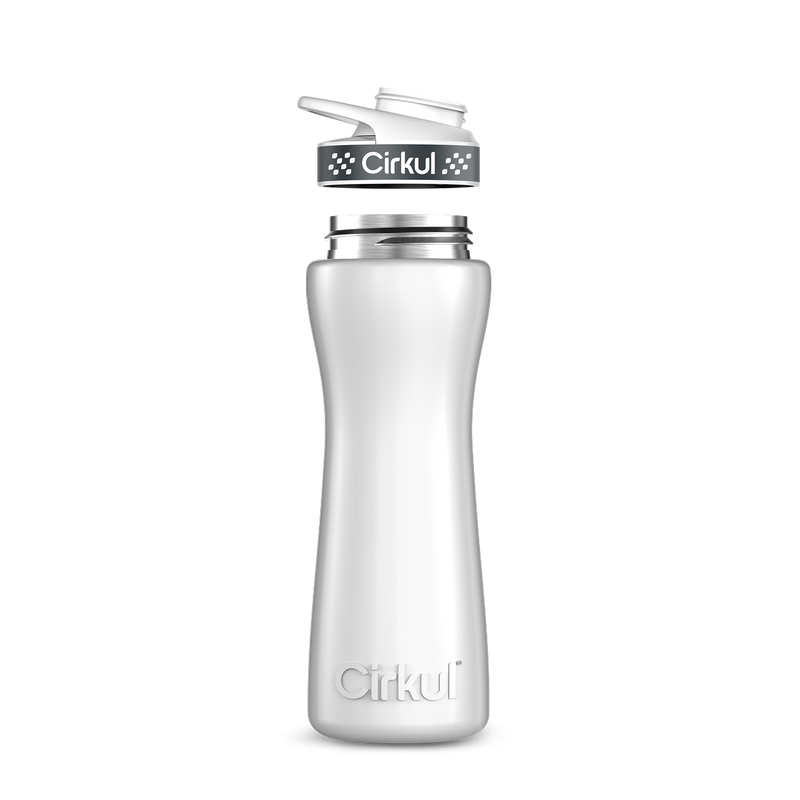 22oz. Stainless Steel Bottle & Comfort Grip Lid Y91ZM8