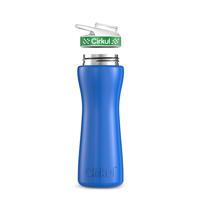 22oz. Stainless Steel Bottle & Comfort Grip Lid Y91ZM8