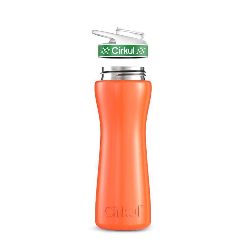 22oz. Stainless Steel Bottle & Comfort Grip Lid Y91ZM8