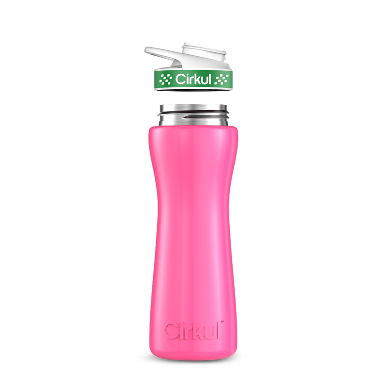 22oz. Stainless Steel Bottle & Comfort Grip Lid Y91ZM8