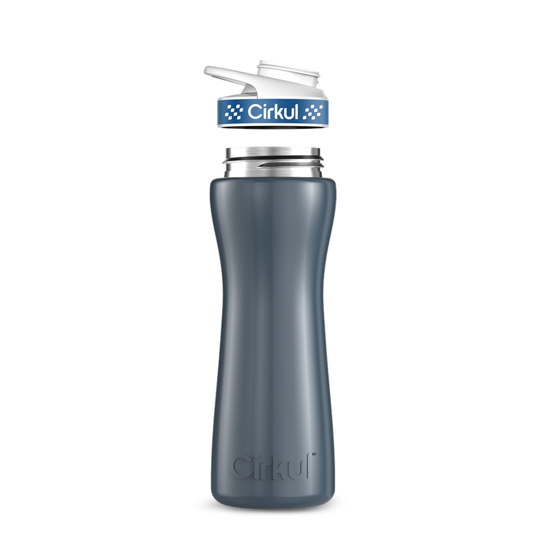 22oz. Stainless Steel Bottle & Comfort Grip Lid Y91ZM8