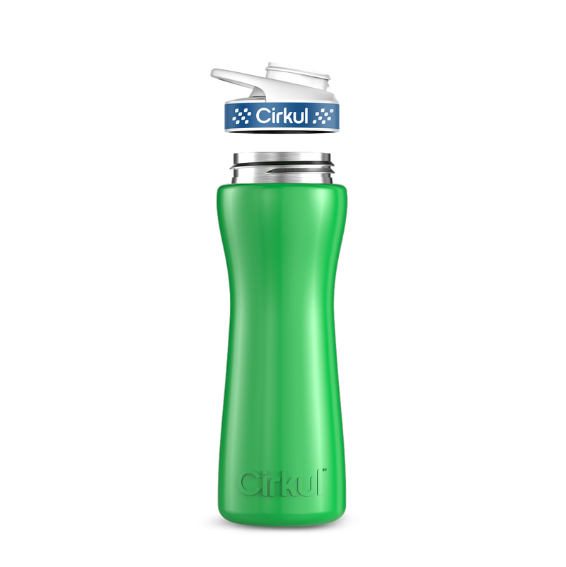 22oz. Stainless Steel Bottle & Comfort Grip Lid Y91ZM8