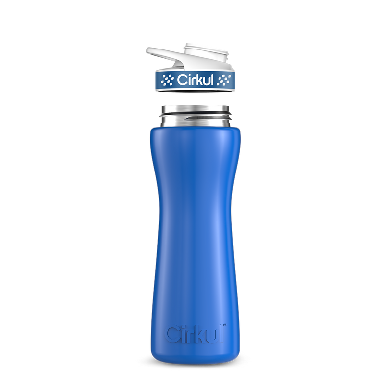 22oz. Stainless Steel Bottle & Comfort Grip Lid Y91ZM8