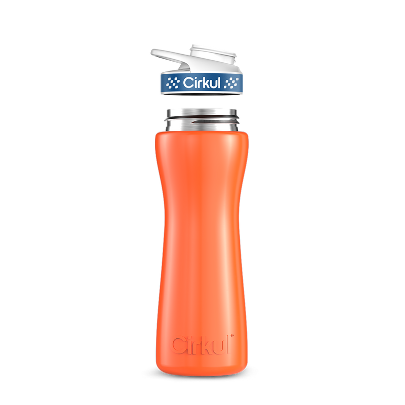 22oz. Stainless Steel Bottle & Comfort Grip Lid Y91ZM8