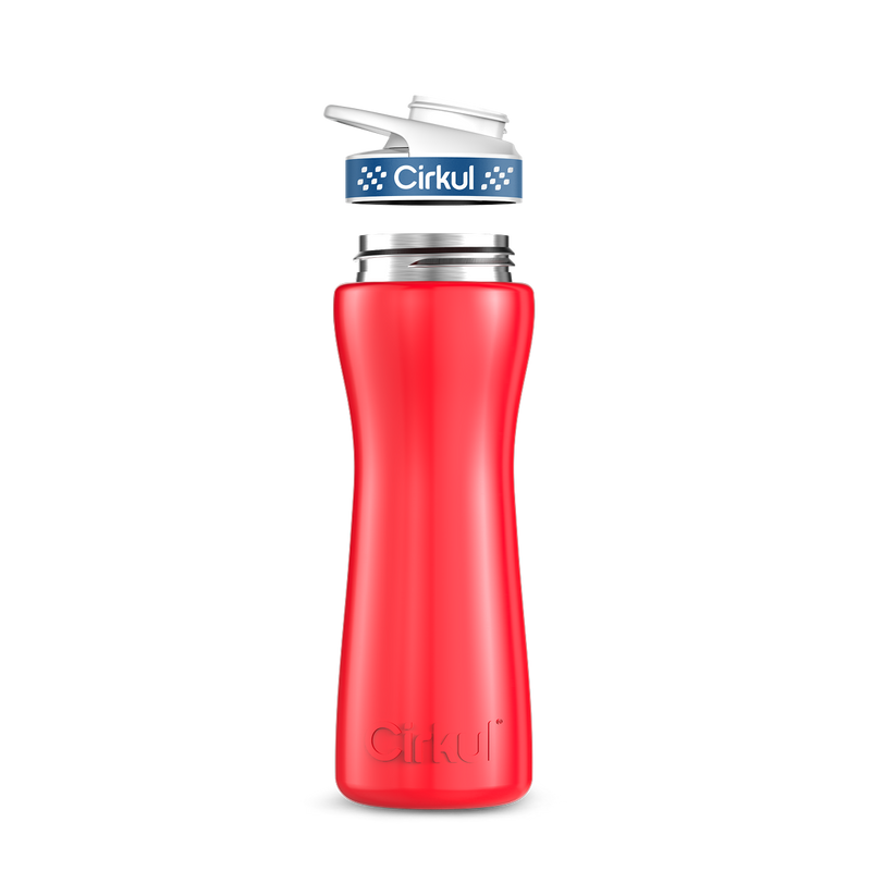 22oz. Stainless Steel Bottle & Comfort Grip Lid Y91ZM8