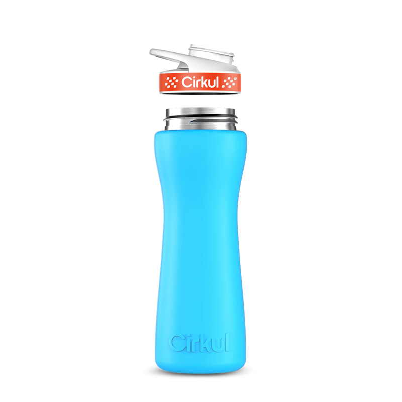 22oz. Stainless Steel Bottle & Comfort Grip Lid Y91ZM8