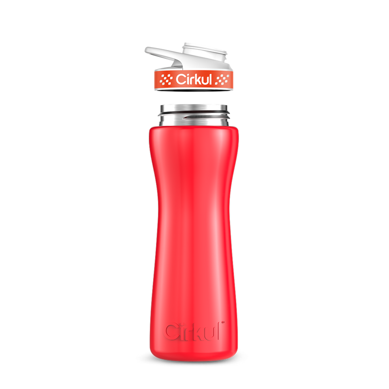 22oz. Stainless Steel Bottle & Comfort Grip Lid Y91ZM8