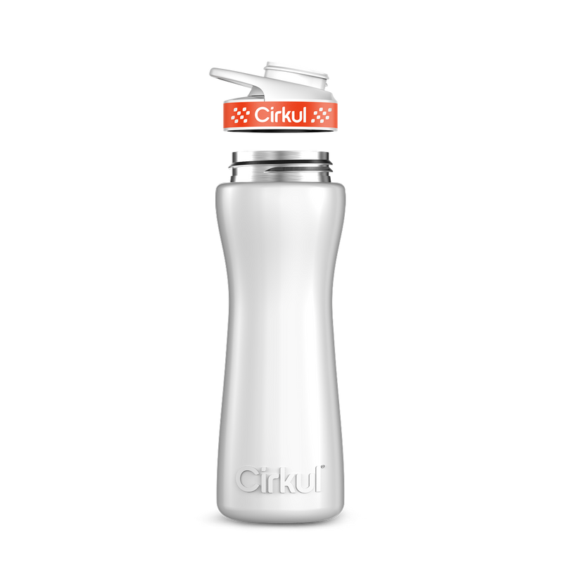 22oz. Stainless Steel Bottle & Comfort Grip Lid Y91ZM8