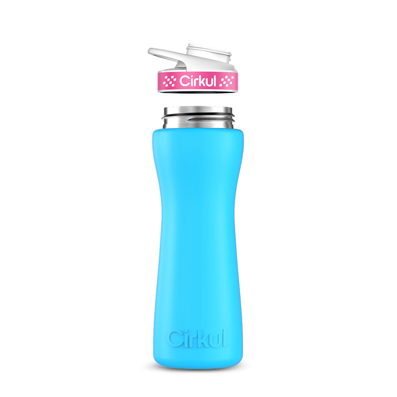 22oz. Stainless Steel Bottle & Comfort Grip Lid Y91ZM8
