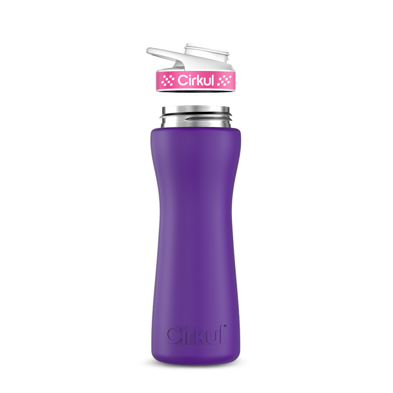 22oz. Stainless Steel Bottle & Comfort Grip Lid Y91ZM8