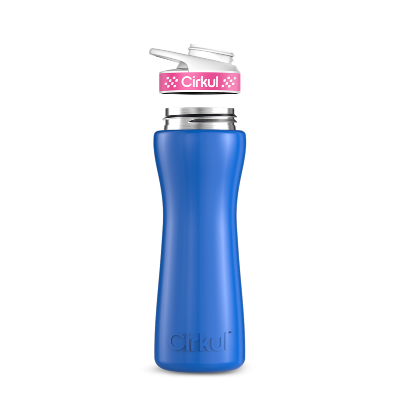 22oz. Stainless Steel Bottle & Comfort Grip Lid Y91ZM8