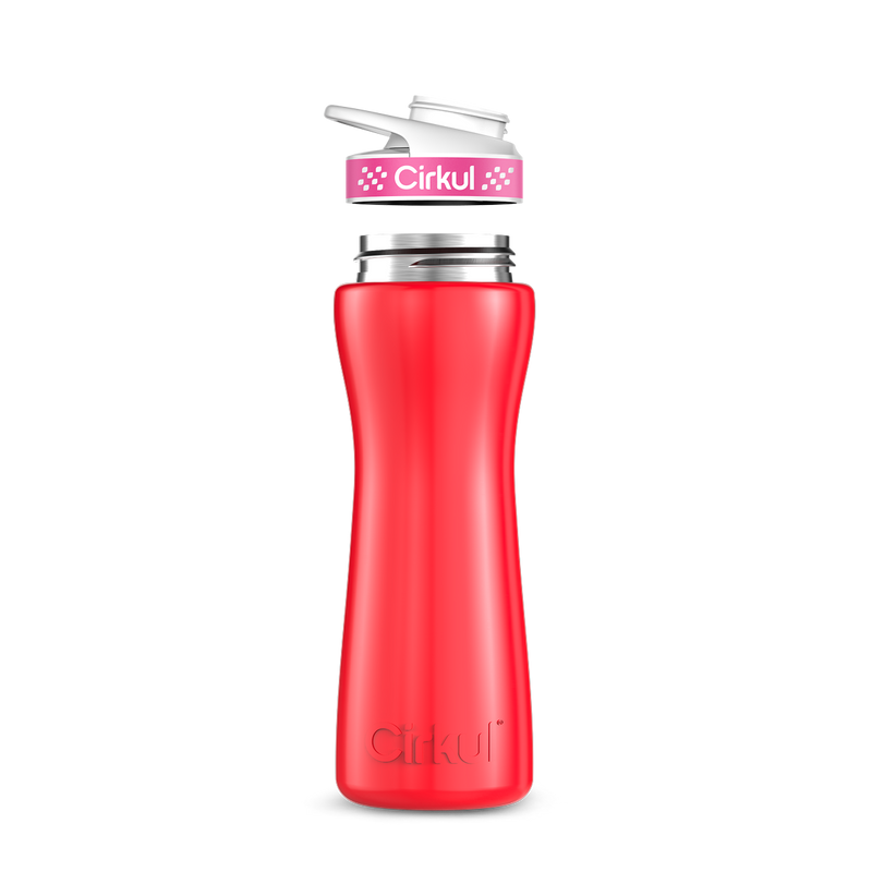22oz. Stainless Steel Bottle & Comfort Grip Lid Y91ZM8