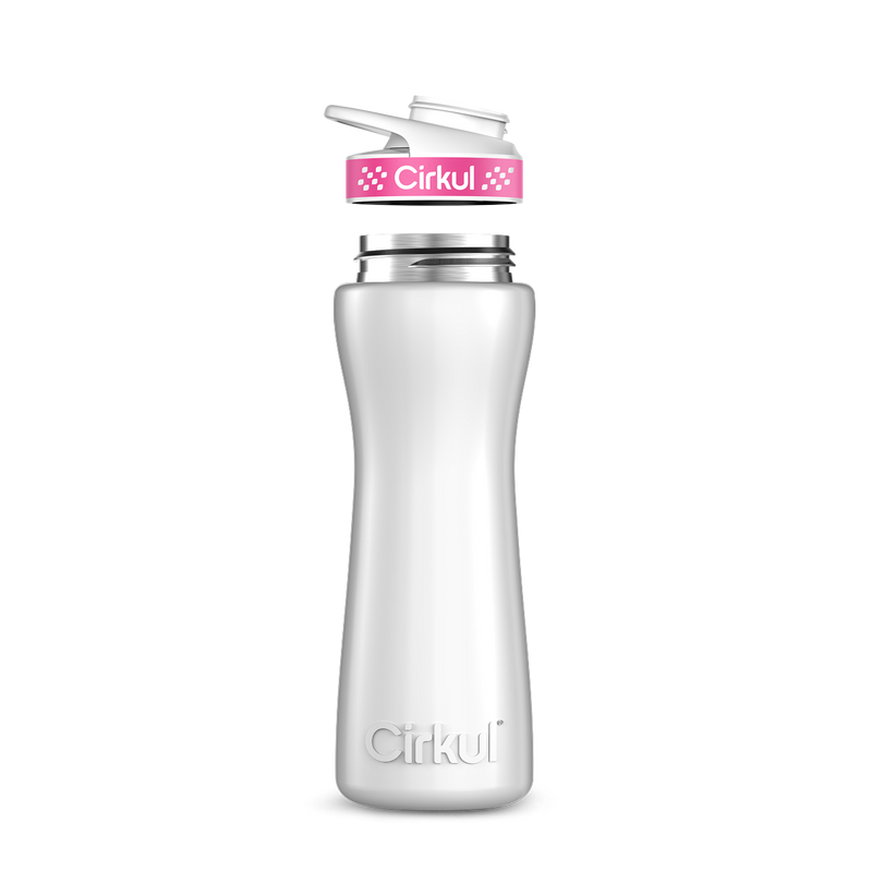 22oz. Stainless Steel Bottle & Comfort Grip Lid Y91ZM8