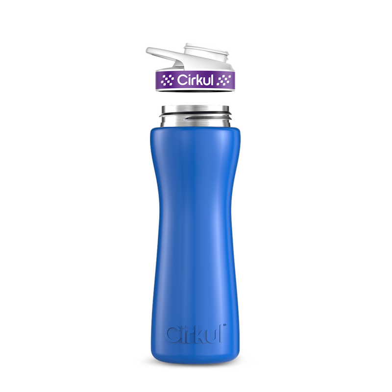 22oz. Stainless Steel Bottle & Comfort Grip Lid Y91ZM8