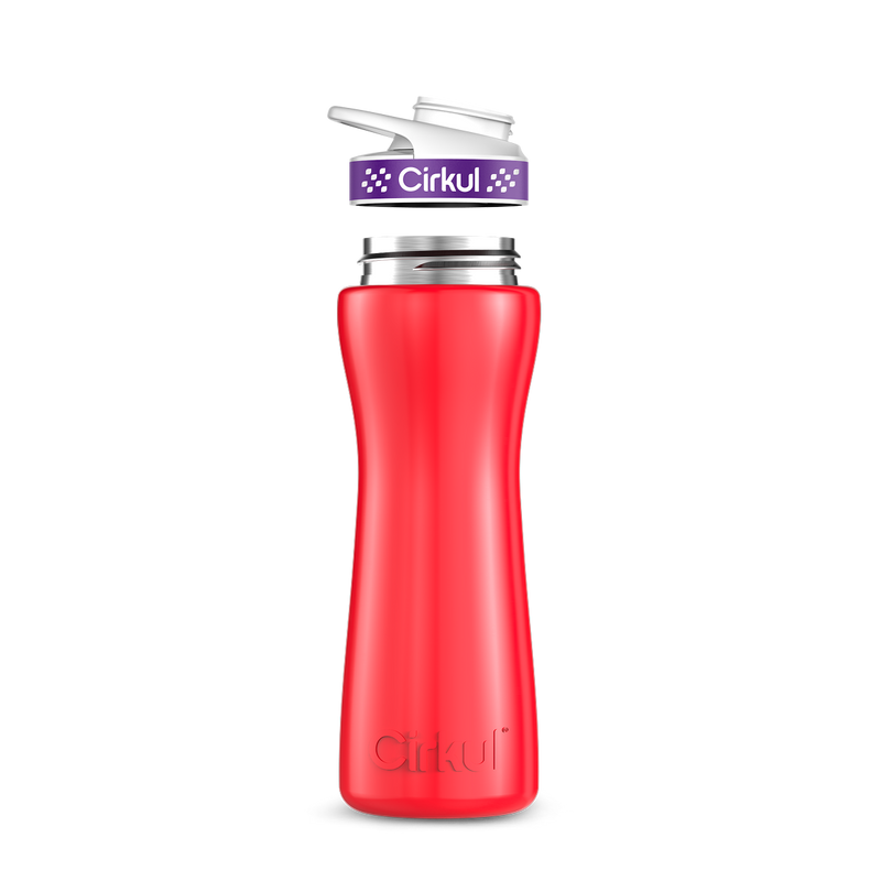 22oz. Stainless Steel Bottle & Comfort Grip Lid Y91ZM8