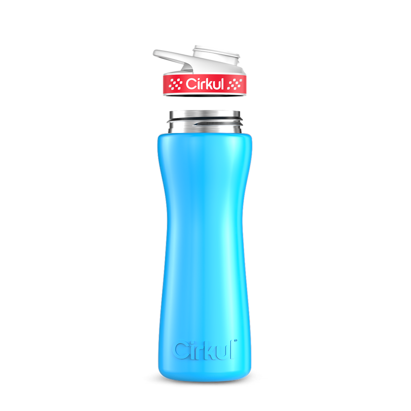 22oz. Stainless Steel Bottle & Comfort Grip Lid Y91ZM8