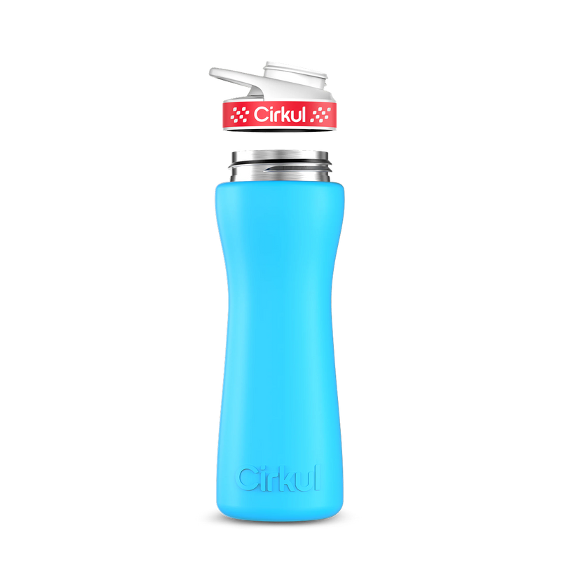 22oz. Stainless Steel Bottle & Comfort Grip Lid Y91ZM8