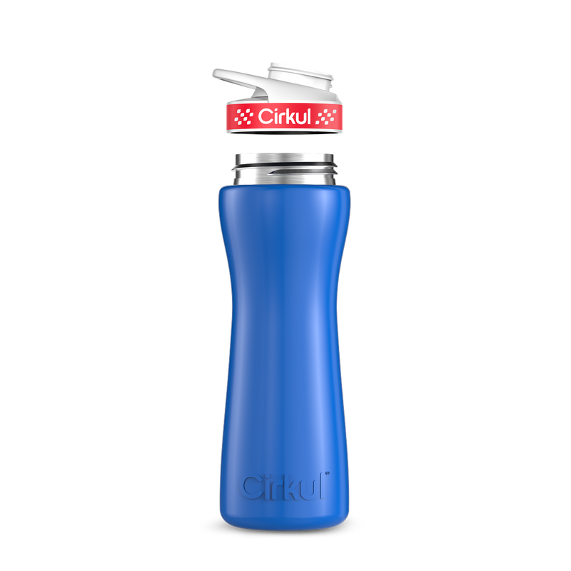 22oz. Stainless Steel Bottle & Comfort Grip Lid Y91ZM8