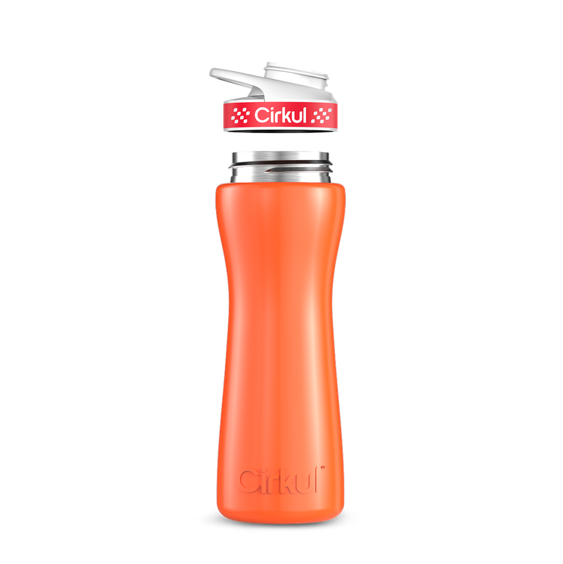 22oz. Stainless Steel Bottle & Comfort Grip Lid Y91ZM8