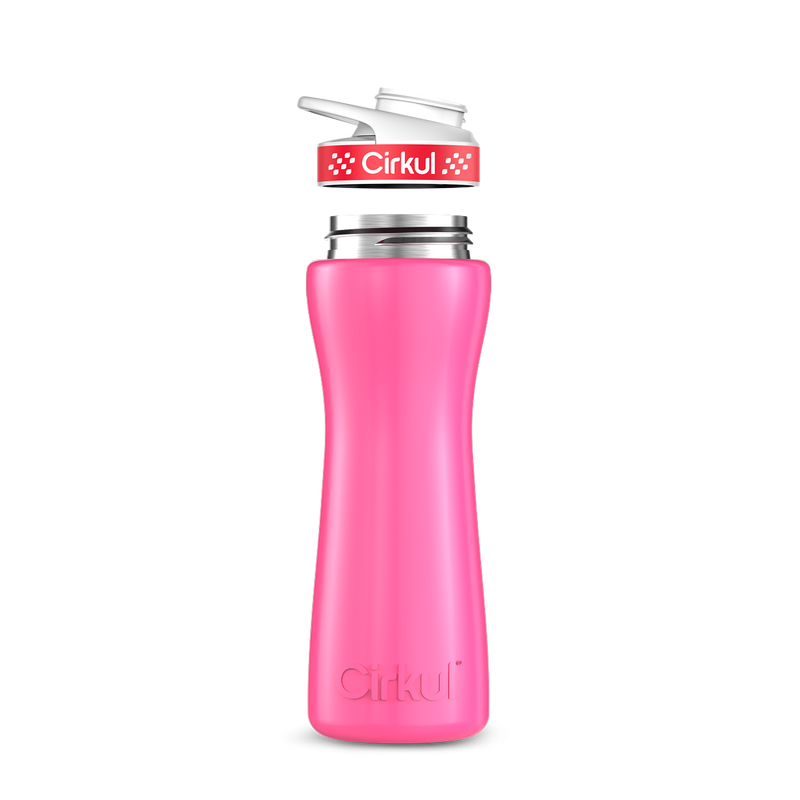 22oz. Stainless Steel Bottle & Comfort Grip Lid Y91ZM8