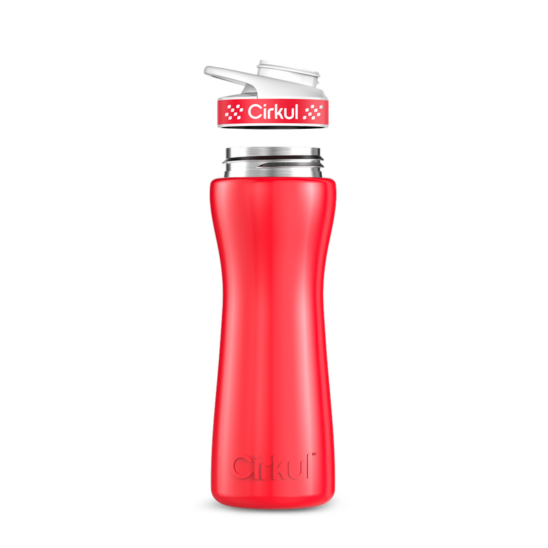 22oz. Stainless Steel Bottle & Comfort Grip Lid Y91ZM8