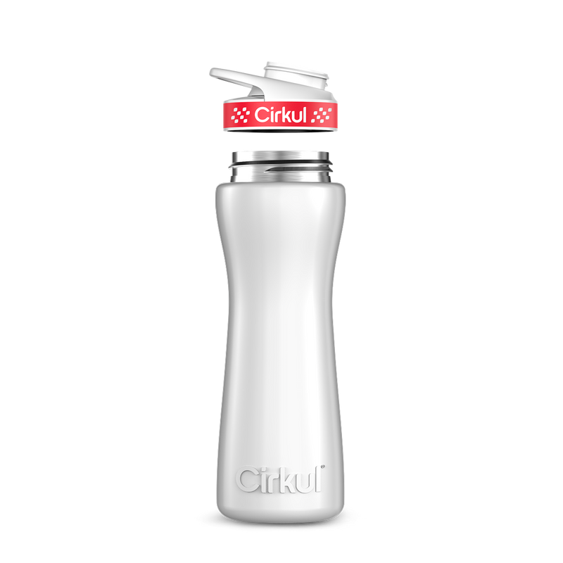 22oz. Stainless Steel Bottle & Comfort Grip Lid Y91ZM8