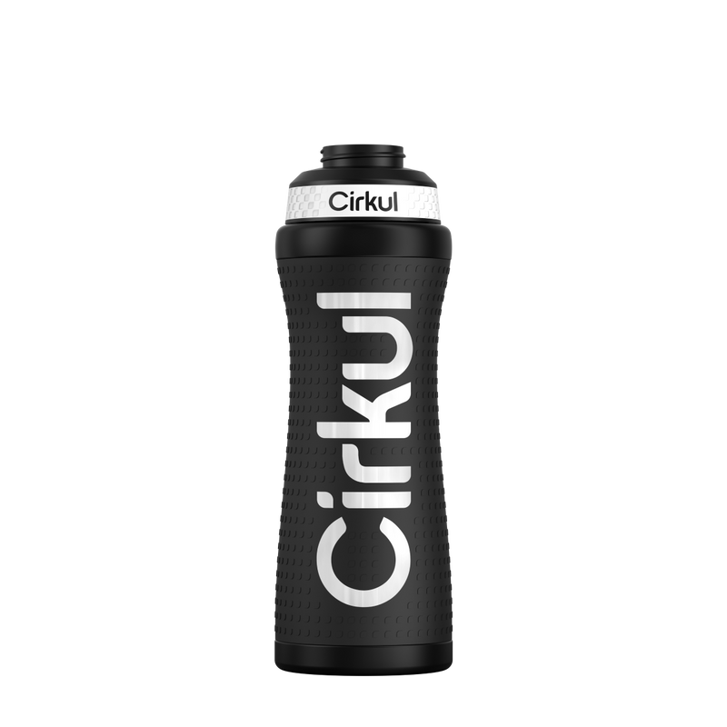 22oz. Grip Stainless Steel Bottle & Sport Lid AZ6SBK