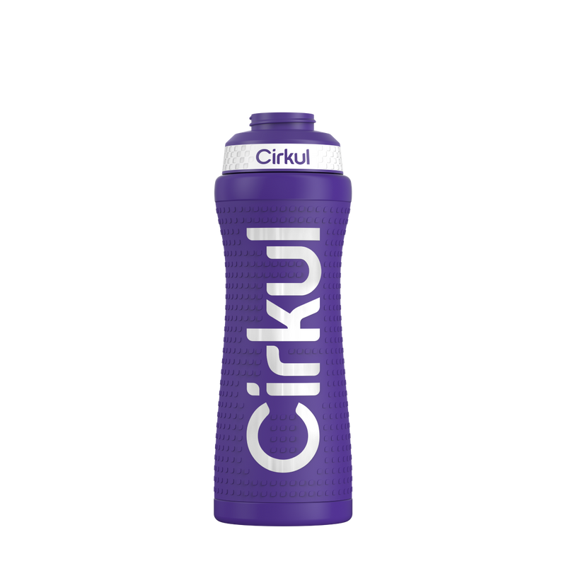 22oz. Grip Stainless Steel Bottle & Sport Lid AZ6SBK