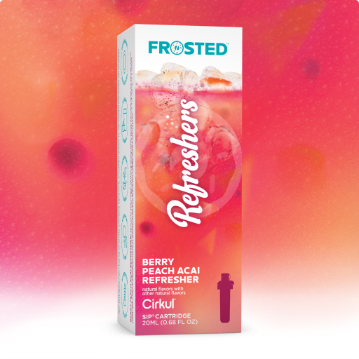 Frosted Berry Peach Acai Refresher TEZYAG